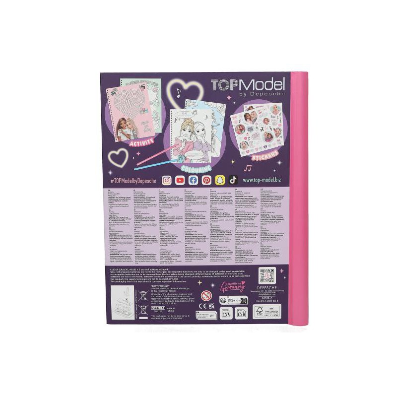 TOPModel kleurboek met LED en geluid MY BFF 13722