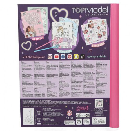 TOPModel kleurboek met LED en geluid MY BFF 13722