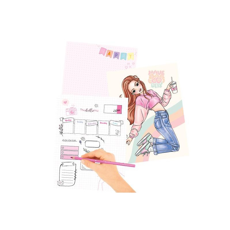 TOPModel mood kleurboek met licht 413352