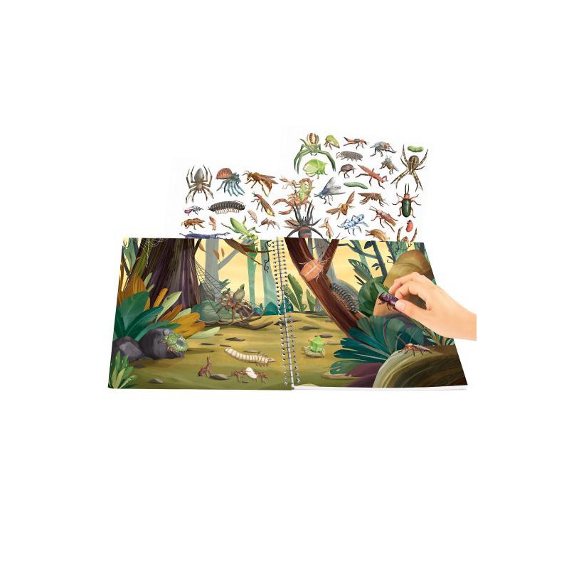 Explorer Stickerworld met reliëfstickers 13599