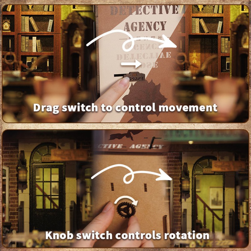 Book Nook Rose Detective Agency Cutebee