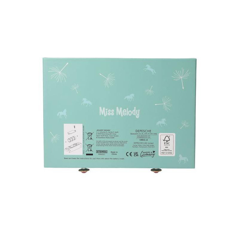 Miss Melody grote sieradendoos met code en geluid 13612