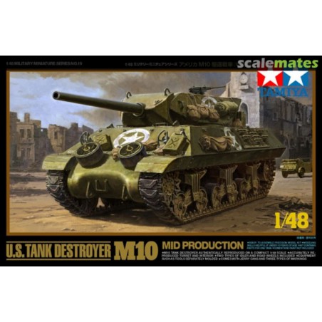 WWII US JagdPanzer M10 MITTL 1:48, Tamiya