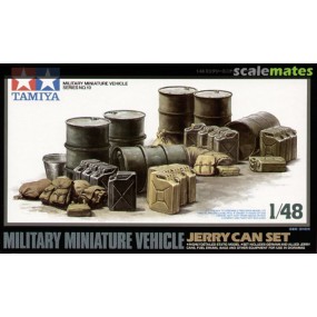 Jerrycan en Olietonnen set 1:48, Tamiya