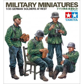 Military Soldiers At Rest 1:35, Tamiya