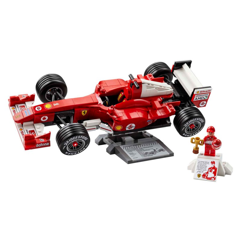 LEGO ICONS - 11375 Ferrari F2004 en Michael Schumacher