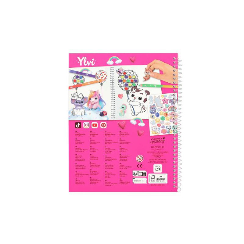 Ylvi Pop & Paint kleurboek 13755