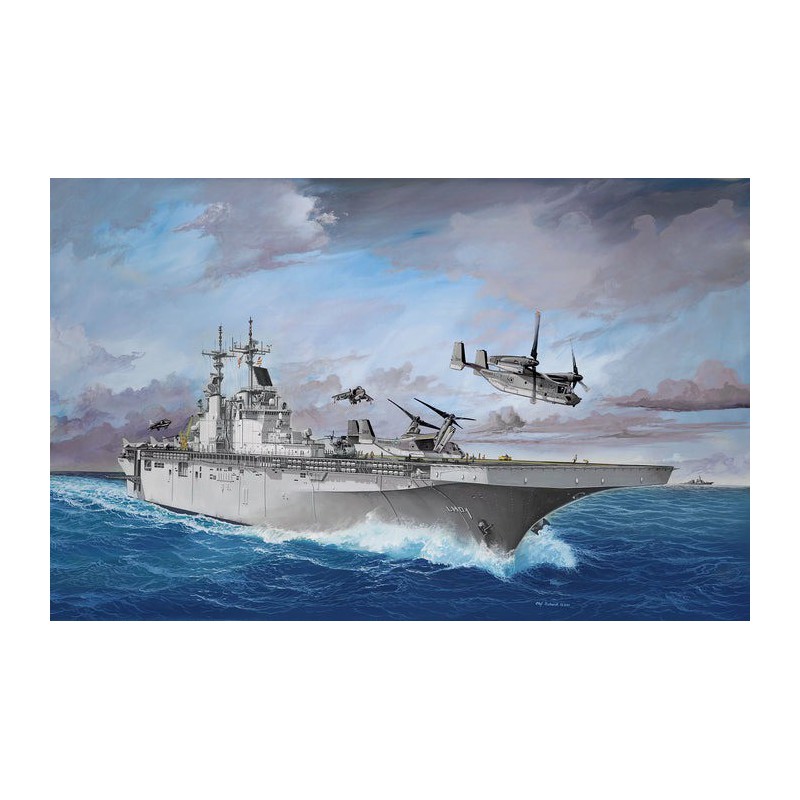 US Navy Assault Carrier WASP Class 1:700, Revell, 05178