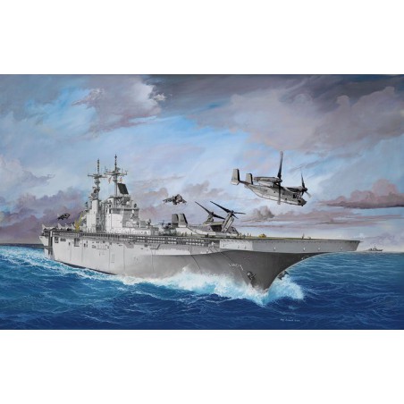 US Navy Assault Carrier WASP Class 1:700, Revell, 05178