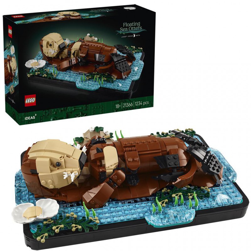 LEGO IDEAS - 21366 Zwemmende otter