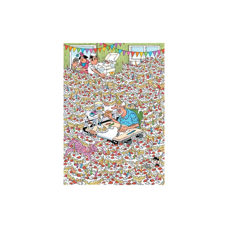 Jan van Haasteren, Expert 8, Hoera Jan 90 jaar!  500stukjes