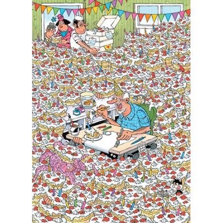 Jan van Haasteren, Expert 8, Hoera Jan 90 jaar!  500stukjes