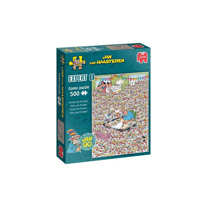 Jan van Haasteren, Expert 8, Hoera Jan 90 jaar! 500 stukjes Jumbo