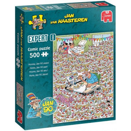Jan van Haasteren, Expert 8, Hoera Jan 90 jaar! 500 stukjes Jumbo