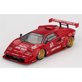 Lamborghini Countach Liberty Walk '25, rood (1100) (blister verpakking)