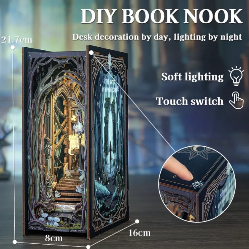 Book Nook The gate of wonderland Cutebee