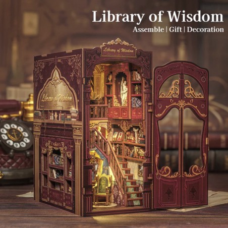 Book Nook Library of Wisdom Cutebee