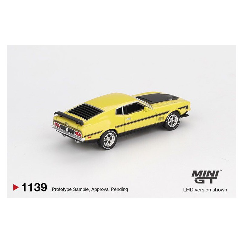 Ford Mustang Mach 1 Grabber '71, geel (1139)