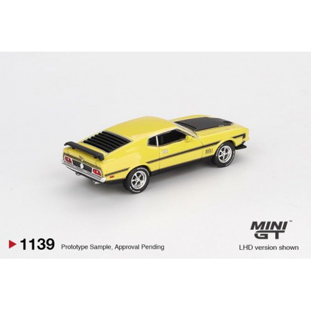 Ford Mustang Mach 1 Grabber '71, geel (1139)