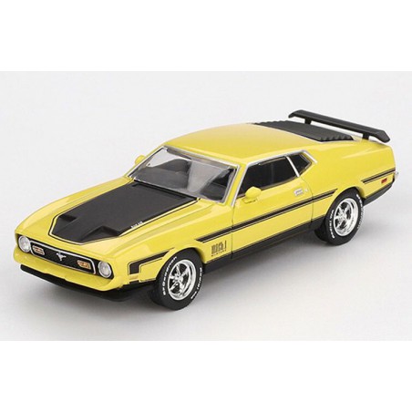 Ford Mustang Mach 1 Grabber '71, geel (1139)