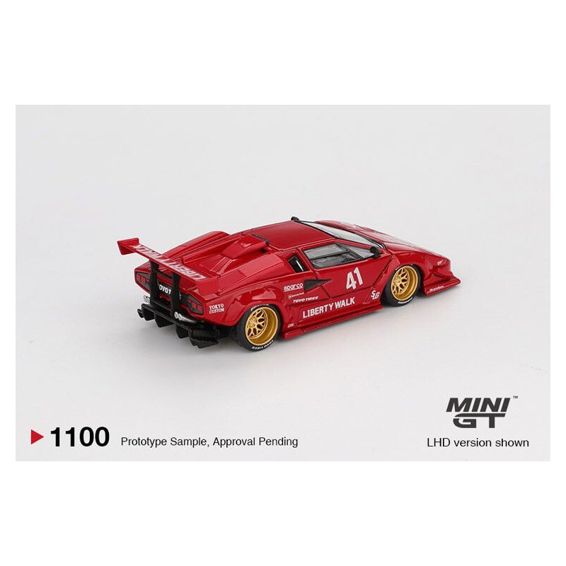 Lamborghini Countach Liberty Walk '25, rood (1100)
