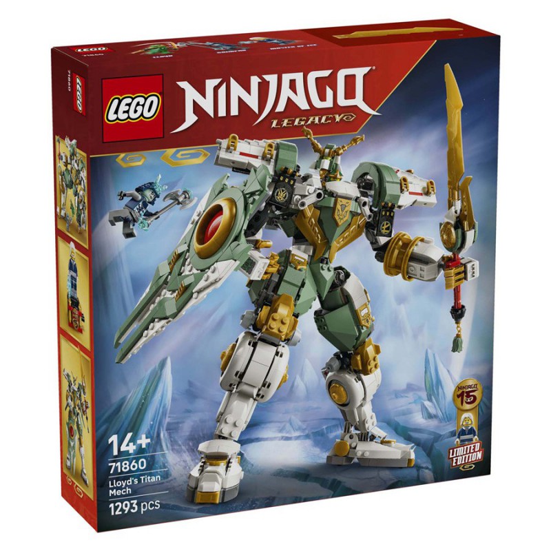 LEGO NINJAGO - 71860  Lloyds reuzen mecha: 15-jarig jubileum
