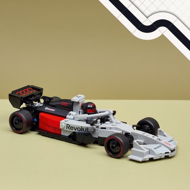 LEGO Speed Champions - 77259 Audi Revolut F1 Team R26 racewagen