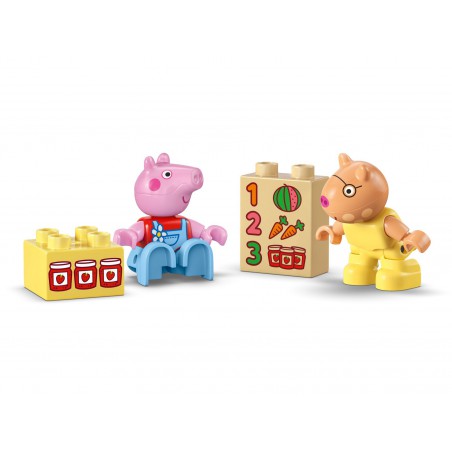 LEGO DUPLO - 10468 Peppa Big tractor en marktkraam