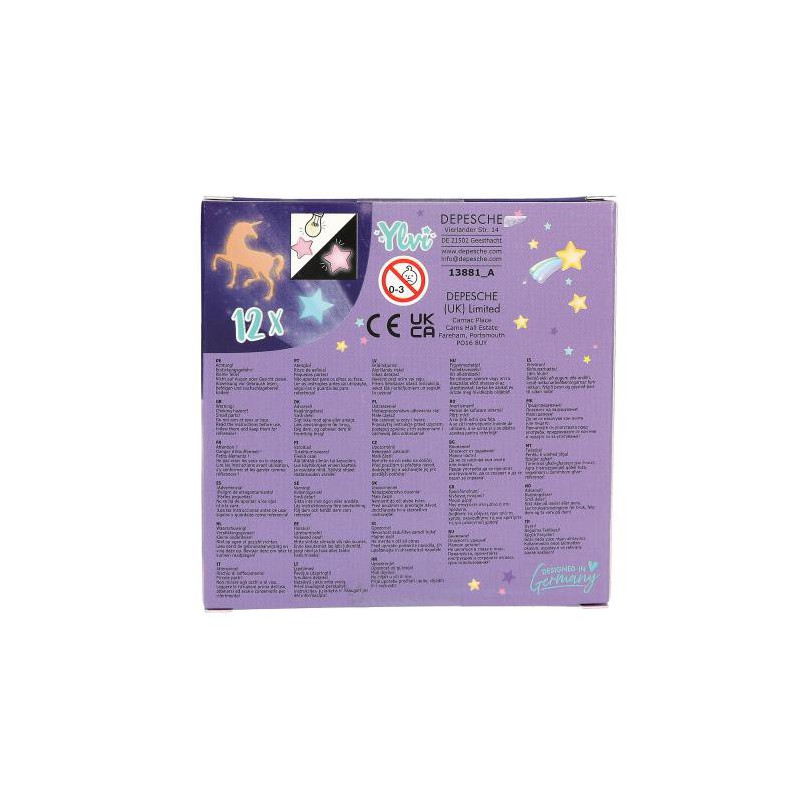 Ylvi glow in the dark stickers 13881