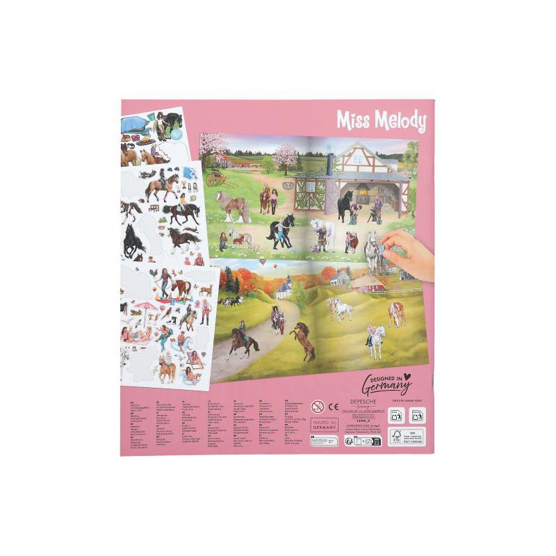 Miss Melody Stickerworld 13985