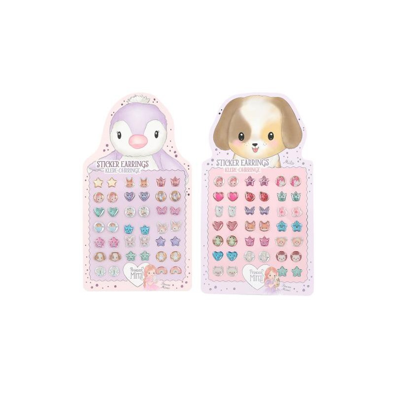 Princess Mimi sticker oorbellen 13568