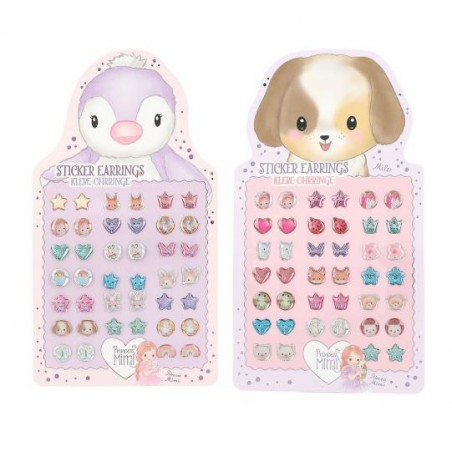 Princess Mimi sticker oorbellen 13568