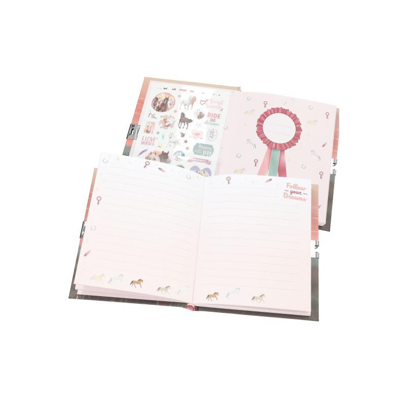 Miss Melody dagboek met stickers 13889