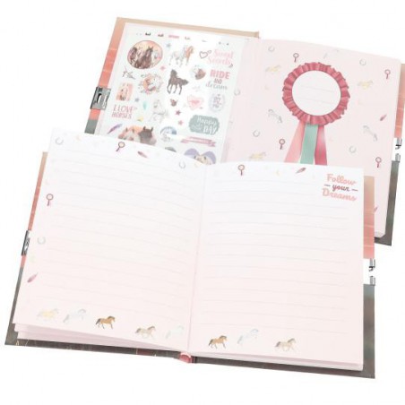 Miss Melody dagboek met stickers 13889