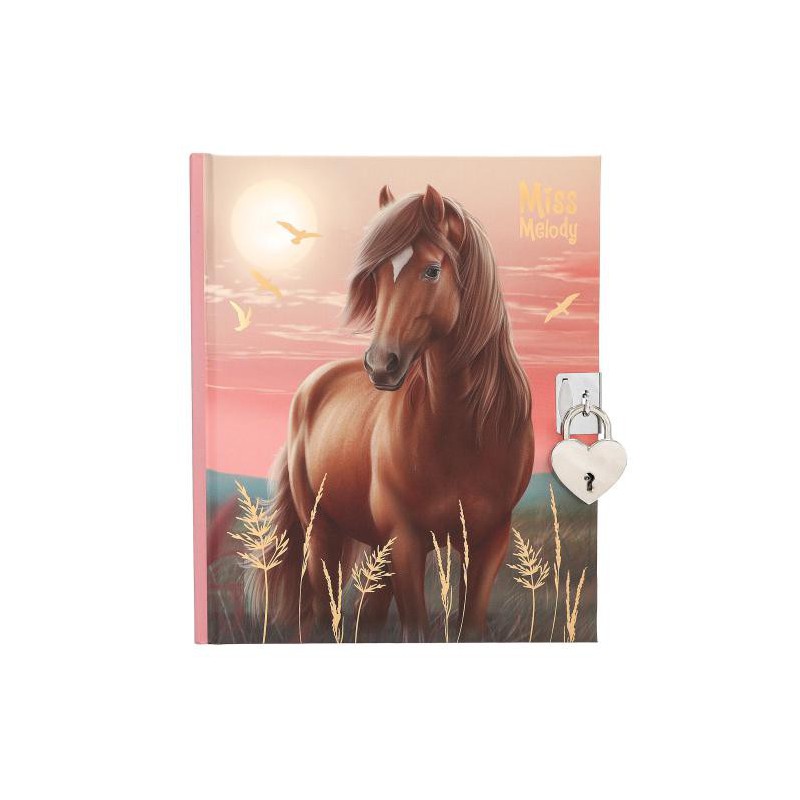 Miss Melody dagboek met stickers 13889