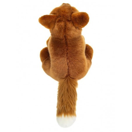 Hermann Teddy  - Vos zittend 25 cm