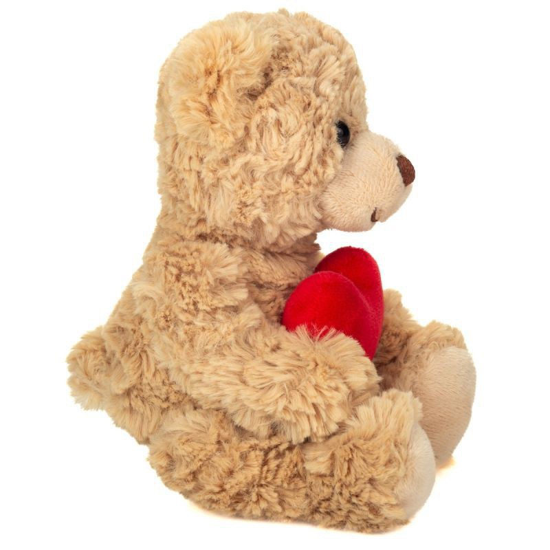 Hermann Teddy  - Teddybeer met hartje, beige, 20 cm