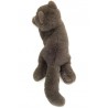 Hermann Teddy  - Chartreux kat liggend 36 cm
