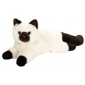 Hermann Teddy  - Birmaanse kat liggend, 36 cm