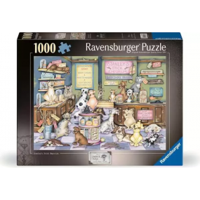 Dapper dogs No2, Stanley's stick emporium, 1000 stukjes Ravensburger