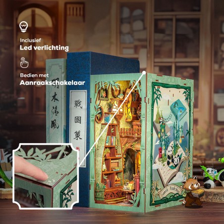 Book Nook Panda Bookshop Cutebee