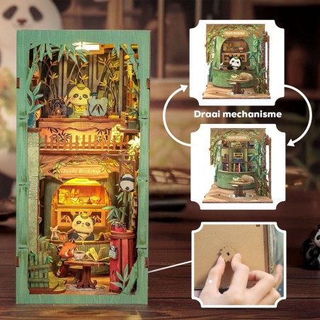 Book Nook Panda Bookshop Cutebee