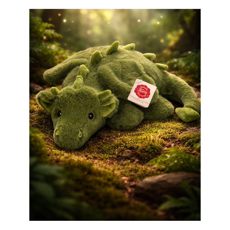 Hermann Teddy  - Cleo de Draak 32 cm