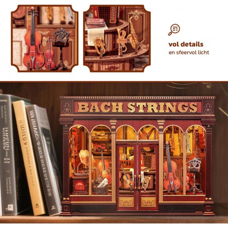 Bach strings Cutebee diy huisje