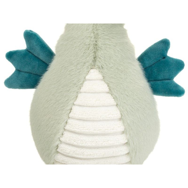 Hermann Teddy  - Melba zeepaardje, saliegroen, 23 cm