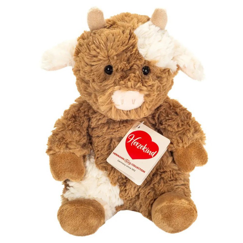 Hermann Teddy  - Boerderijdieren, 3 kleuren assortiment 20 cm
