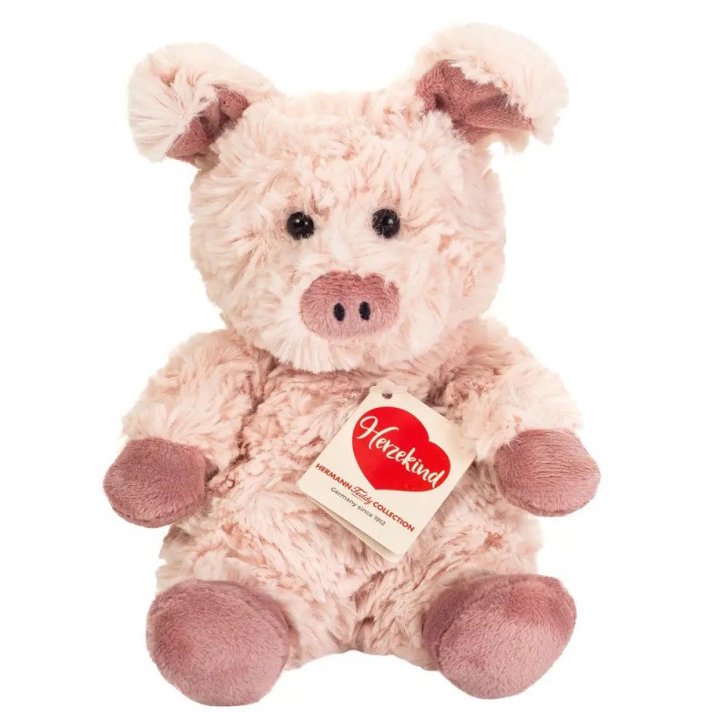 Hermann Teddy  - Boerderijdieren, 3 kleuren assortiment 20 cm