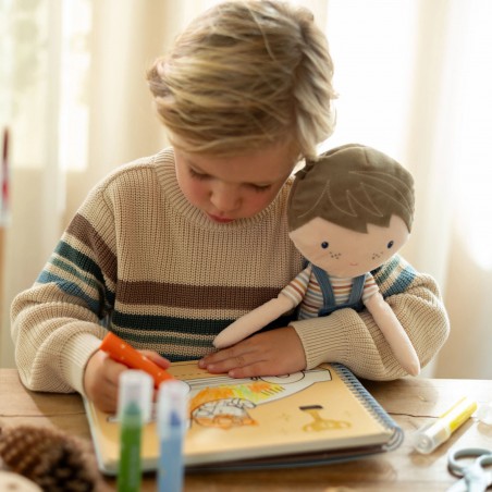 Meerkleurig Viltstiften, Jim - Little Dutch