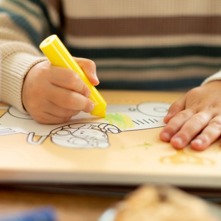 Meerkleurig Viltstiften, Jim - Little Dutch