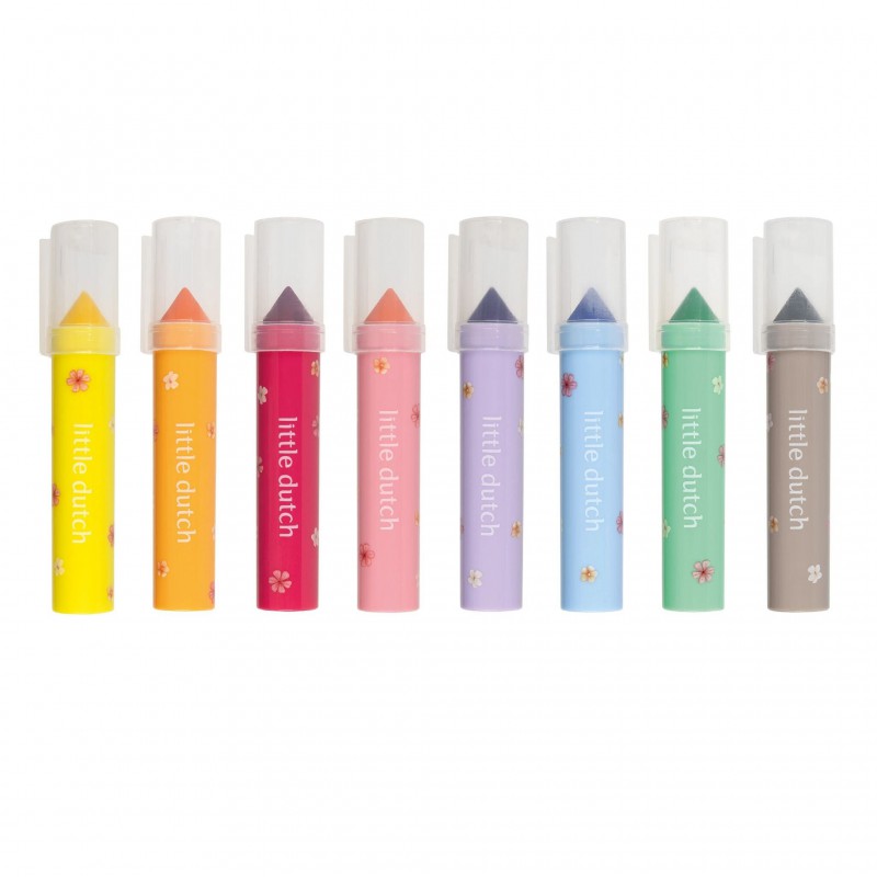 Meerkleurig Viltstiften, Rosa - Little Dutch